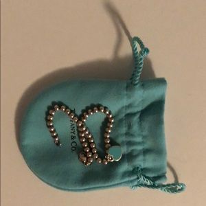 Tiffany and Co Heart Bracelet (blue)